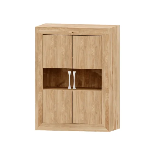 Bodeguero Roble 80 Niza tirador standar, 80x120x42 cm