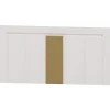Cabecero de cama Blanco Niza 4, 160x80x3 cm