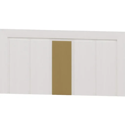 Cabecero de cama Blanco Niza 4, 160x80x3 cm
