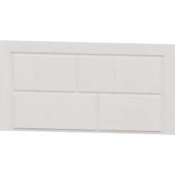 Cabecero de cama Blanco Niza 5, 160x80x3 cm