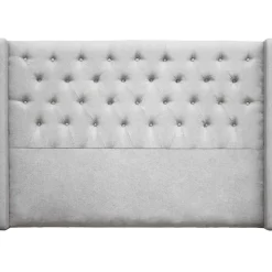 Cabecero de cama Orejero tapizado tela, 170×120 cm