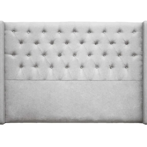 Cabecero de cama Orejero tapizado tela, 170×120 cm