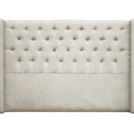 Cabecero de cama Orejero tapizado tela, 170×120 cm
