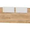 Cabecero de cama Roble/Blanco Puzzle 3, 160x80x3 cm