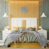 Dormitorio de matrimonio Blanco/Oro Niza 15