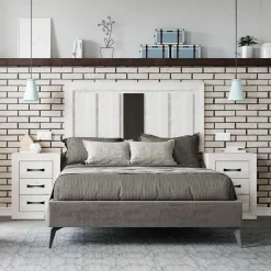 Dormitorio de matrimonio Artic/Negro Niza 13