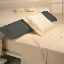 Funda de almohada color Gris