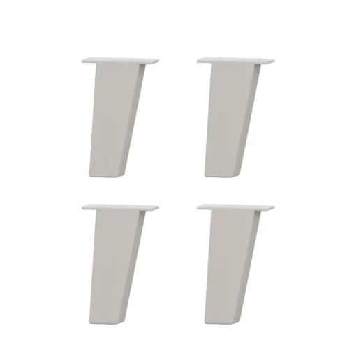 Juego de 4 patas (blanco/negro/plata/oro)