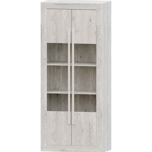 Mueble de salón Artic tirador lineal Niza 04, 260 cm