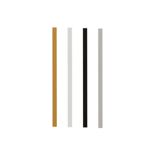Mueble de salón Roble tirador lineal Niza 01, 300 cm