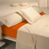 Sábana bajera color Naranja