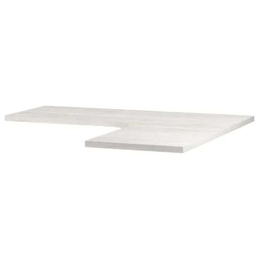 Tablero esquina para escritorio Start, 150x120x50x3 cm