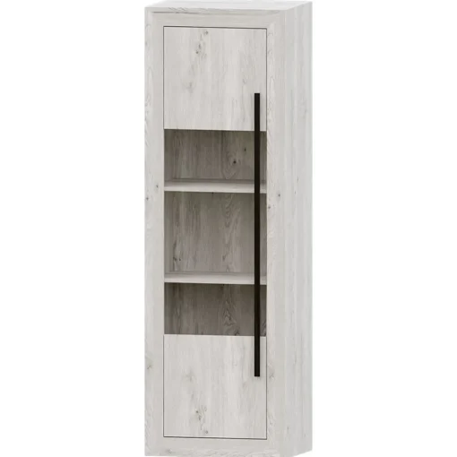 Vitrina Artic 60 Niza tirador lineal, 60x190x42 cm
