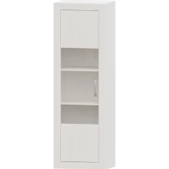 Vitrina Blanco nieve 60 Niza tirador standar, 60x190x42 cm