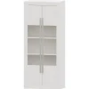 Vitrina Blanco nieve 80 Niza tirador lineal, 80x190x42 cm